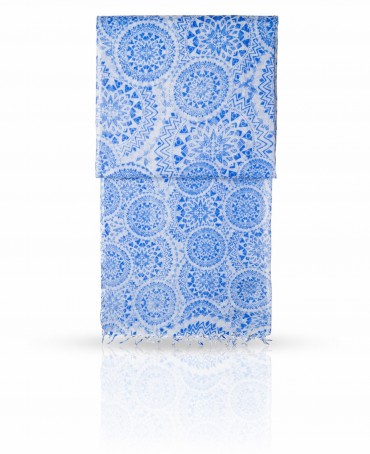 Палантин Женский W-MOSAIC/BLUE